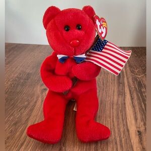 3 FOR $25: Authentic TY Beanie Babies Thomas the Bear, 2004. NWT